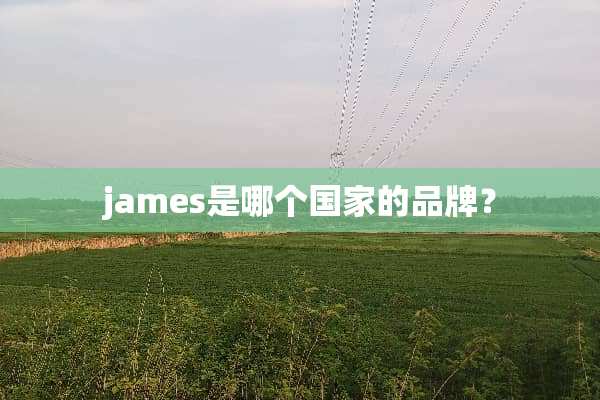 james是哪个国家的品牌？
