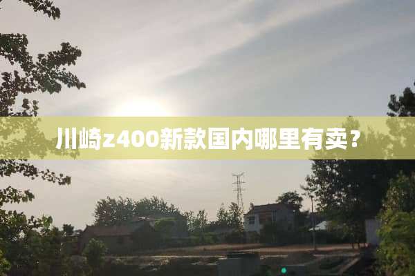 川崎z400新款国内哪里有卖？