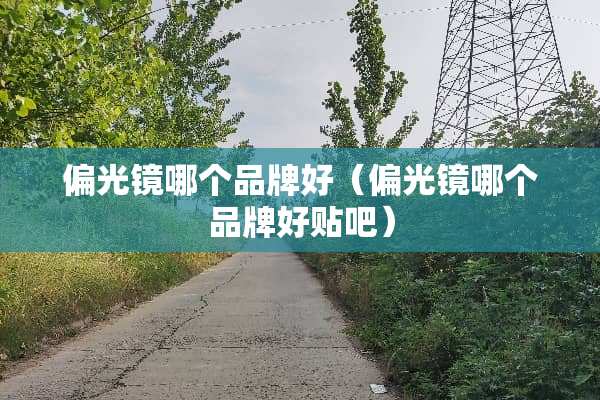 偏光镜哪个品牌好（偏光镜哪个品牌好贴吧）