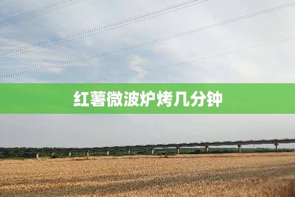 红薯微波炉烤几分钟