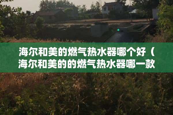 海尔和美的燃气热水器哪个好（海尔和美的的燃气热水器哪一款好）