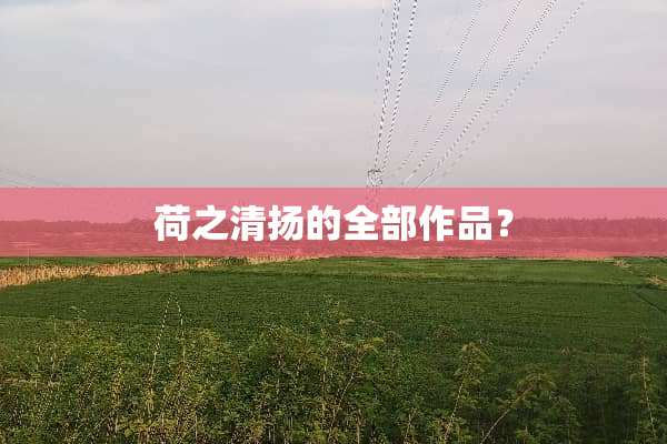 荷之清扬的全部作品？