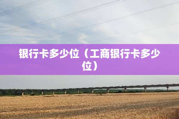 ***多少位（工商***多少位）