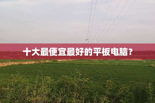 十大最便宜最好的平板电脑？