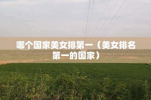 哪个国家**排第一（**排名第一的国家）
