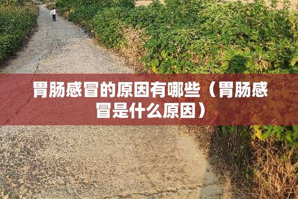 胃肠感冒的原因有哪些（胃肠感冒是什么原因）