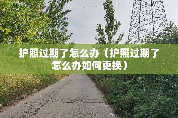护照过期了怎么办（护照过期了怎么办如何更换）