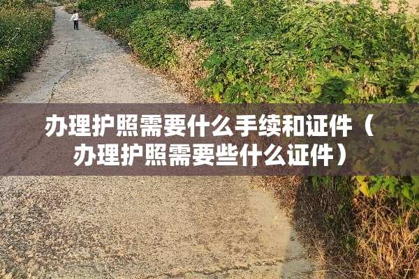 办理护照需要什么手续和**（办理护照需要些什么**）
