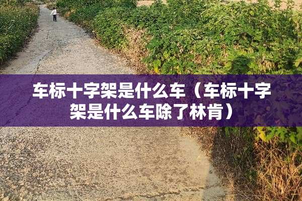 车标十字架是什么车（车标十字架是什么车除了林肯）