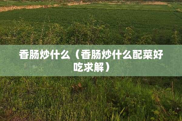 香肠炒什么（香肠炒什么配菜好吃求解）