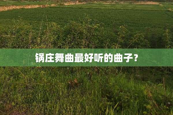 锅庄舞曲最好听的曲子？
