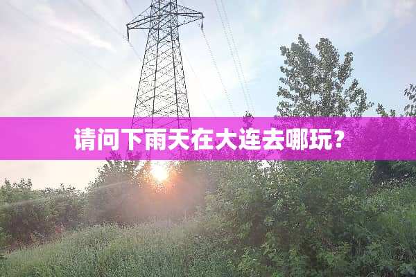 请问下雨天在大连去哪玩？