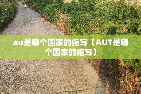 au是哪个国家的缩写（AUT是哪个国家的缩写）