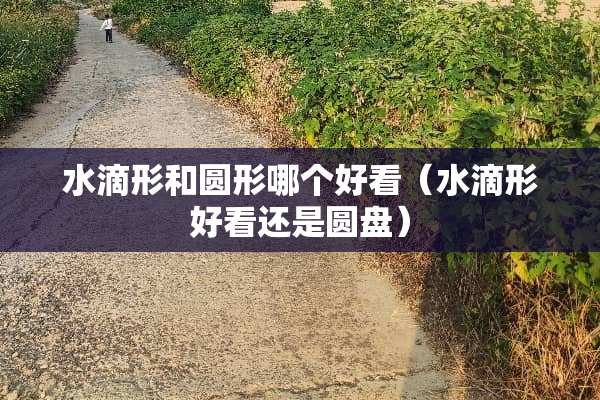 水滴形和圆形哪个好看（水滴形好看还是圆盘）