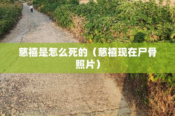 慈禧是怎么死的（慈禧现在尸骨照片）