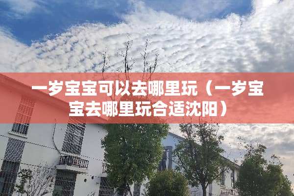 一岁宝宝可以去哪里玩（一岁宝宝去哪里玩合适沈阳）