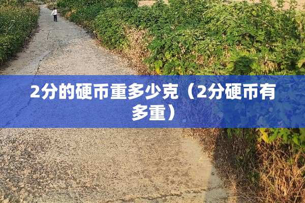 2分的**重多少克（2分**有多重）