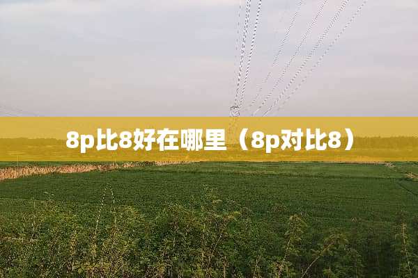 8p比8好在哪里（8p对比8）
