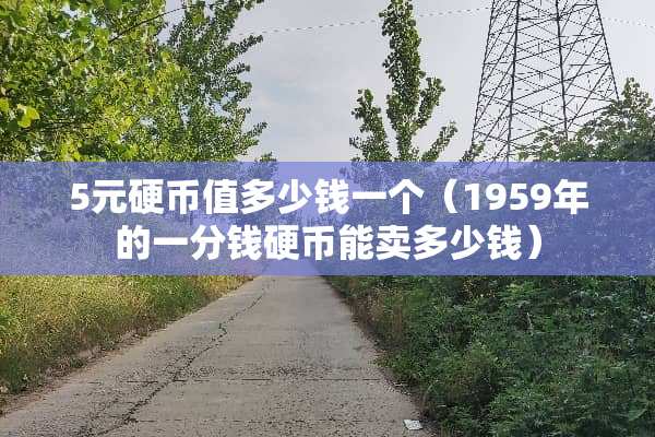5元**值多少钱一个（1959年的一分钱**能卖多少钱）