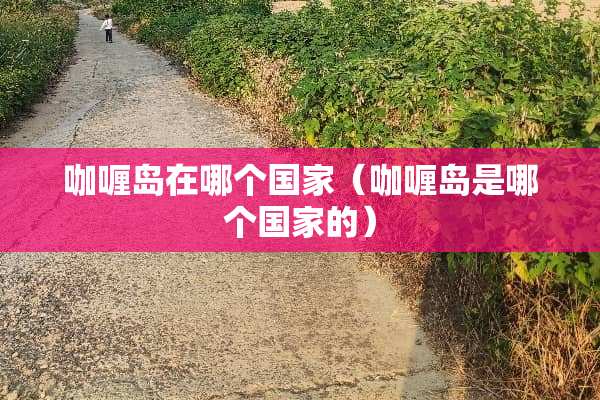 咖喱岛在哪个国家（咖喱岛是哪个国家的）