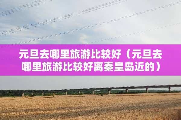 元旦去哪里旅游比较好（元旦去哪里旅游比较好离秦皇岛近的）