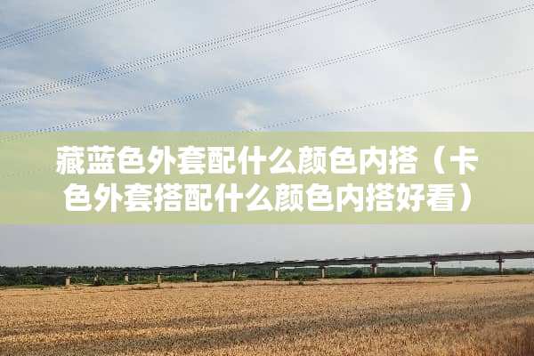 藏蓝色外套配什么颜色内搭（卡色外套搭配什么颜色内搭好看）