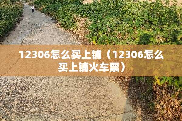 12306怎么买上铺（12306怎么买上铺***）