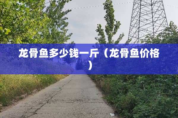 龙骨鱼多少钱一斤（龙骨鱼价格）
