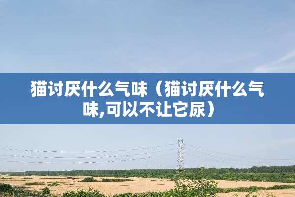 猫讨厌什么气味（猫讨厌什么气味,可以不让它尿）