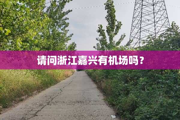 请问浙江嘉兴有机场吗？
