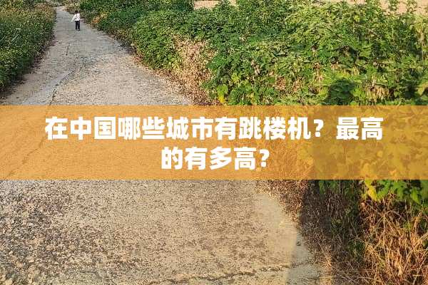 在中国哪些城市有跳楼机？最高的有多高？
