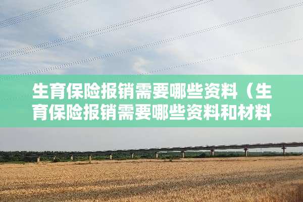生育保险报销需要哪些资料（生育保险报销需要哪些资料和材料）