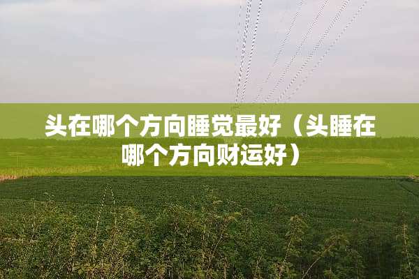 头在哪个方向睡觉最好（头睡在哪个方向财运好）