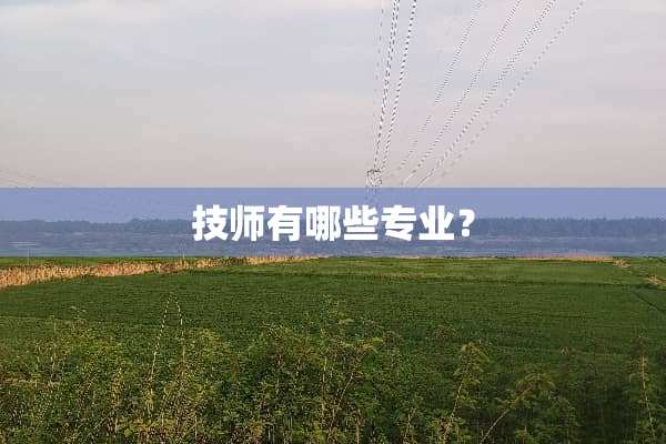 **有哪些专业？