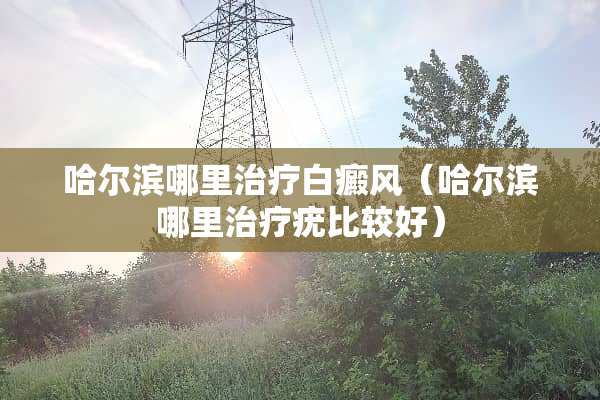 哈尔滨哪里治疗白癜风（哈尔滨哪里治疗疣比较好）