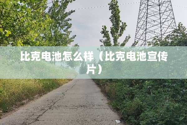 比克电池怎么样（比克电池宣传片）