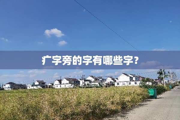 疒字旁的字有哪些字？