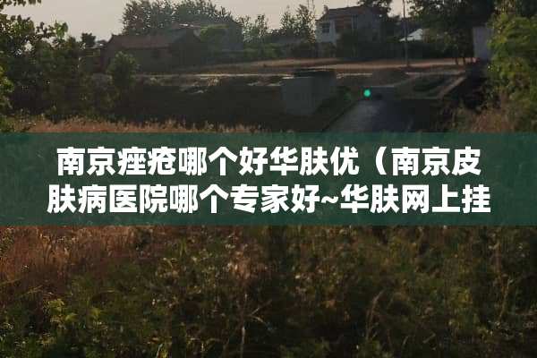 南京痤疮哪个好华肤优（南京皮肤病医院哪个专家好~华肤网上挂号怎么样呢）
