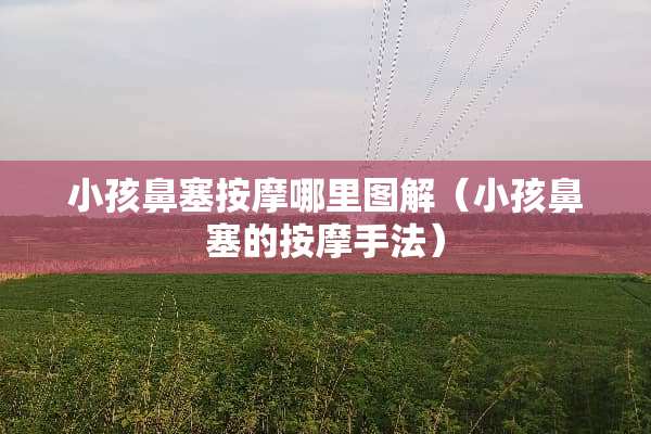 小孩鼻塞按摩哪里图解（小孩鼻塞的按摩手法）