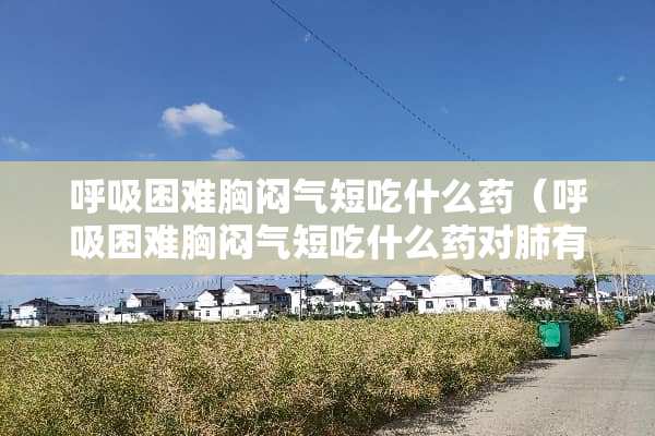 呼吸困难胸闷气短吃什么药（呼吸困难胸闷气短吃什么药对肺有好处）