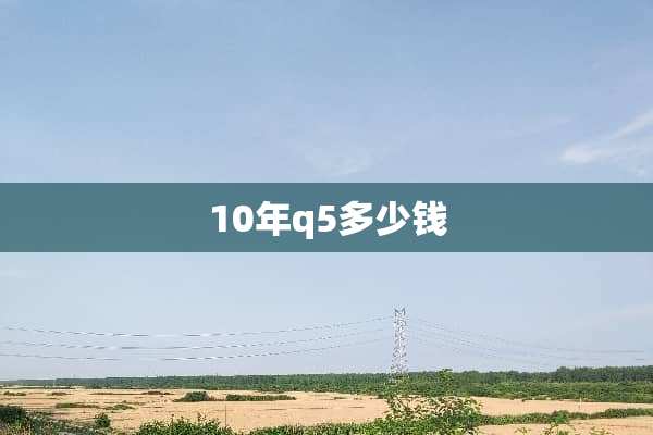 10年q5多少钱