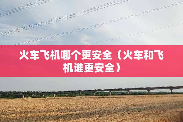 火车飞机哪个更安全（火车和飞机谁更安全）