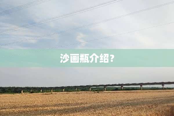 沙画瓶介绍？