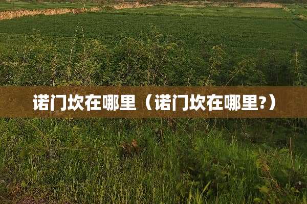 诺门坎在哪里（诺门坎在哪里?）