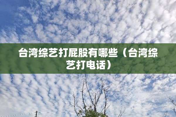 **综艺打**有哪些（**综艺打电话）