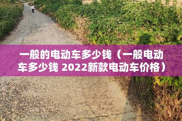 一般的电动车多少钱（一般电动车多少钱 2022新款电动车价格）