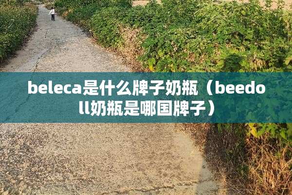 beleca是什么牌子奶瓶（beedoll奶瓶是哪国牌子）