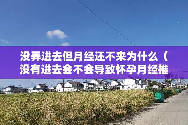 没弄进去但月经还不来为什么（没有进去会不会导致怀孕月经推迟）