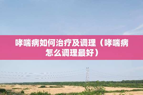 哮喘病如何治疗及调理（哮喘病怎么调理最好）