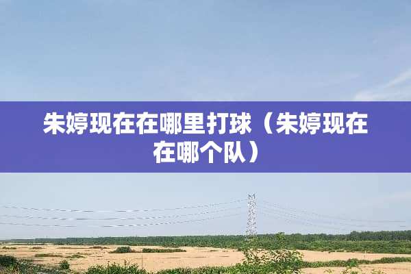 朱婷现在在哪里打球（朱婷现在在哪个队）